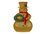 Christabelle 150cm Gold Outdoor Christmas Snowman with Lights 112_MHA324