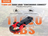 Shackle Hitch Receiver, Fits 50 mm Receivers, 29.9 Tons Breaking Strength, D Ring Shackle with V952-ZJHJG2IN4500X3JI8V0