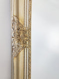French Provincial Ornate Mirror - ANTIQUE CHAMPAGNE - X Large 100cm x 190cm V292-MIRR-FRN002
