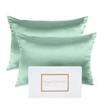 MULBERRY SILK PILLOW CASE TWIN PACK - SIZE 51X76CM - MINT ABM-204375