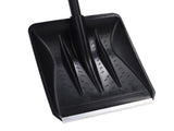 Snow Shovel Heavy Duty Snow Removal Winter Tool with D Grip Handle Aluminum Strip for Driveway Home V1294-YM0901-3111250126711