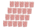 25Pcs Portable Popcorn Bowls Paper Popcorn Boxes for Parties and Movie Theater Snacks V1369-AZ3-W-18601