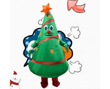 Inflatable Christmas Tree Costume Christmas Costume Polyester Christmas Costume - Green - Size 01 V1102-128-41271-GRN-01