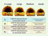 Parrot Hammock Warm Bird Nest Hanging Bed Large Mustard - M V1263-JX-7805-2