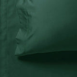 1000TC Ultra Soft King Single Size Bed Dark Green Flat & Fitted Sheet Set V493-AKSS-17