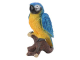 Resin Parrot Statue Simulation Parrot Decoration Resin Animals Figurine Outdoor Sculpture Resin Lawn V1294-YM0703-3111230090411