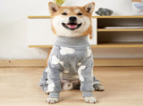 Bobasndm Turtleneck Dog Clothes,Autumn Winter Dog Jumpsuit Coat,Winter Soft Warm Flannel V1189-WXFWAL-20260319-01051