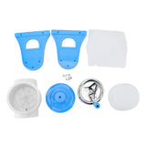 Hand Crank Shaved Ice Machine Stainless Steel Blades Safe Portable Ice Crusher for Home Restaurants V1294-YM0716-3113220160411