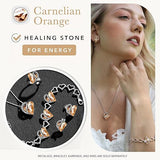 Infinity Love Heart Necklace, Birthstone Necklace for Women, Jewelry for Women with Healing V1164-325798
