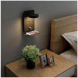 2 Pack Indoor LED Wall Lights with USB Port Switch and 330 Degree Rotatable Reading Lamp, 12W V1237-ZY-528-206