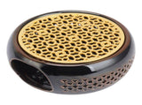 Bronze Brown Tea Light Teapot Warmer Hollow Concave Looking Ceramic Tea Tealight Coffee Heater V1294-YM0703-3118230129211