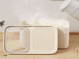 Airtight Pet Food Storage Container for Dog Cat Food Up to 10lbs Large Dry Food Bin with Measuring V1189-LWWAL-20260401-05499