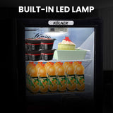 Kolner 100L Mini Bar Wine Fridge Glass Door Beverage Cooler Drinks Refrigerator FDG-YGE-BC-100L