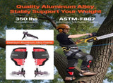 Tree Climbing Spikes Set, Height-Adjustable Tree Climbing Gear with Straps & Spike Protectors, 159 V952-XPSZZZHKQMFH3M41Q002V0