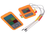 Wireless Meat Thermometer Digital BBQ Thermometer with 4 Probes for Kitchen Cooking Oven Grilling V1294-YM0714-3111210471111