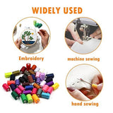 All Purpose Sewing Thread,24 Spool 1000 Yards Polyester Thread for Sewing,Handy Polyester Sewing V1369-AZ3-W-22206