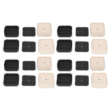 8 Set Full Covered Bed Risers Shockproof Stackable Furniture Risers for Refrigerator Washing Machine V1294-YM0715-3117220136211