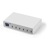 INTACT WLX-X6P 6-port USB-C multi-function PD charger, single port 30W x 6 Ports Total power 140W V28-ELEINTWLXX6P