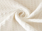 180*420CM White Premium Polyester Sofa Throw Blanket, Multi-Seasonal Use, Sofa Protector V888-ELOSUNG21127