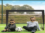 Portable Soccer Goal Net Quick Set-up Training Equipment for Backyard Soccer Black V1308-DSZKI-259-1
