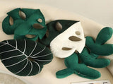 Turtle Back Bamboo Sofa Pillow Cushion Leaf Shaped Throw Pillow V1294-YM0716-220726DJ04-3