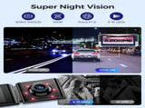 3 Channel Dash Cam in Black with WiFi, GPS, 4K1080P2.5K, 64GB Card, Parking Mode V178-59114