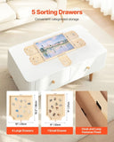 VEVOR 1000 Piece Puzzle Board with Drawer Cover Portable Wooden Jigsaw 74x53cm V952-ZMPTB1000JXWRZDYS001V0