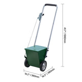 Dry Line Marker 2-Wheel 50 or 100 mm Lines Heavy Duty Steel Chalker 11.3kg V952-STHXJPFS2L253UB7PV0