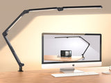 LED Desk Lamp,Foldable Table Lamp for Computer and Desktop,Flexible Clamp on Desk Lamps,Black V1171-CT-BOM000490