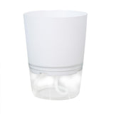Automatic Self Watering Flower Pot Double Layer Design Water Storage Planter for Office Home V1294-YM0721-10143715