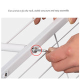 4-Tier Display Shelf Flower Pots Rack Plant Stand Potting Ladder Planter Stand Heavy Duty Storage V1294-YM0901-H38344W