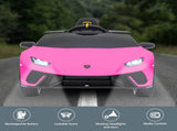 Kahuna Lamborghini Performante Kids Electric Ride On Car Remote Control Pink CAR-LAM-PK