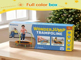Bestway 36inch Kids Trampoline Foldable Rebounder Fitness for Ages 3 Orange BW-TRAMPO-59100
