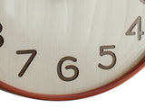 12 Inch Wooden Wall Clock Silent Non Ticking Wall Clock Battery Operated Round for Kitchen Home V1294-YM0901-3115240110412