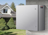 Steel Electrical Box, 60x50x20 cm, 304 Stainless Steel Electrical Enclosure Box, Wall-Mounted V952-BXGDQX24X20XC3Z3EV0