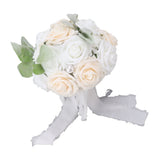 Wedding Bouquet Vivid Color Holding Flowers Romantic Handmade Elegant Holding Flowers For Parties V1294-YM0703-3115230037111