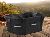 Waterproof Removable Bicycle Front Basket with Aluminum Frame, Pet Carrier & Multi-Purpose Handlebar V1259-DP01-A-2769