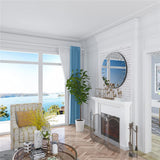 Ultra-modern Round Accent Mirror Venetian Ornate Mirror Decorative Wall Mirror V767-JJ-XM769