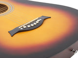 38" Full Size Acoustic Guitar Beginner Wooden Guitar for Adults & Teens V63-953381