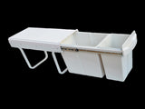 Pull Out Bin Kitchen Double Dual Slide Garbage Rubbish Waste 10L20L V63-824211