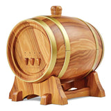 Essential Oil Aroma Diffuser - 350ml Barrel Wood Ultrasonic Air Mist Humidifier V238-SUPDZ-31461890719824