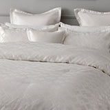 Bianca Firenze Pearl 6 Pcs Jacquard Geometric Comforter Set Super King V442-BCA-COMFORTER-FIRENZE-PEARL-SK