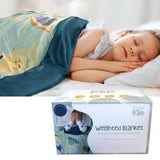 Jelly Bean Kids UFO Aqua Kids Weighted Blanket 2.8kg V442-INT-BLANKET-KIDSUFO-AQUA-RE