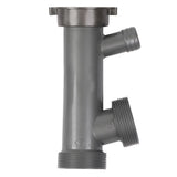 Stainless Steel S Bending Pipe Bathroom Basin Sink Water Drain Plug Draining Tool V1294-YM0901-JY36639