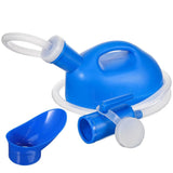 Portable Female Urinal Leak Prevention Bottle Shape Plastic Blue 1 Set V1192-AZ-W-30624