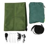 Portable Hanging Camping Hammock with Mosquito Net Canopy Rain Cover for Courtyard Garden V1294-YM0901-3116200038911