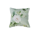 Bianca Salisbury Sage Velvet Square Filled Cushion 43 x 43cm V442-BCA-CUSHION-SALISBURY-SAGE-SQ