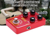 D-9 Distortion Guitar Effect Pedal with Presence Distortion Tone Controls and True Bypass Design for V1369-AZ3-W-16302