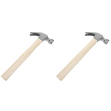 2-Pack Hammer Set, Framing and Nailing Hammer for Carpentry, Steel Construction, Comfortable Grip V1366-AZ2-W-13636