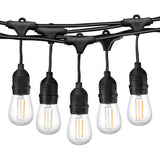 10M Festoon String Lights Kits Christmas Wedding Party Waterproof outdoor V255-10M10B-1